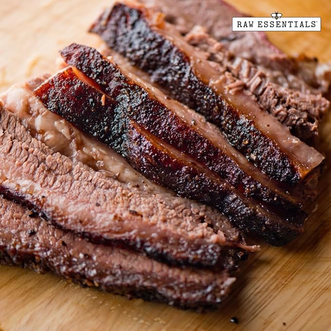 Raw Essentials Smokehouse BBQ Rub ??Sweet and Savory ??Use to Season Brisket, Chicken, Pork, and Vegetables ??Non-GMO, Gluten Free, Vegan ??10 Ounce Bottle