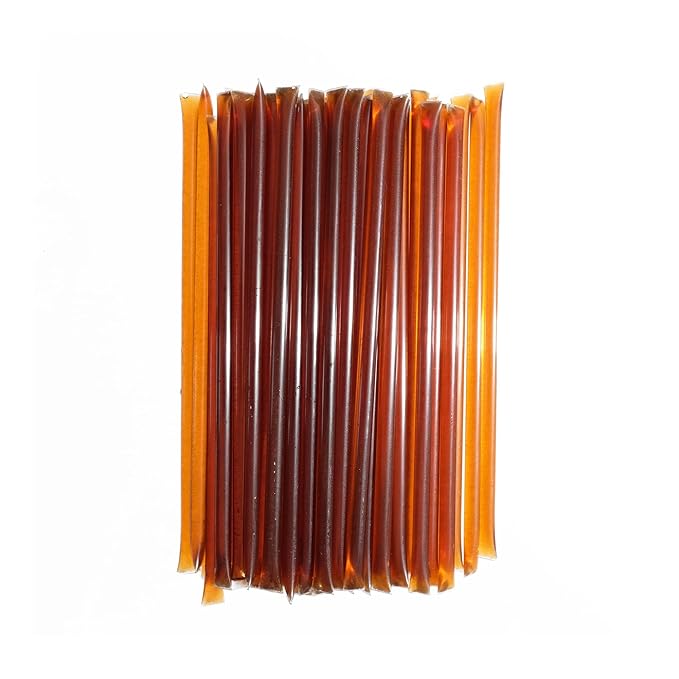 Bees Knees Salted Honey Sticks, 50 Sticks, 1 tsp Each, Wildflower Honey Straws Blended with Sea Salt, Foodie Gifts, Unique Gift Ideas