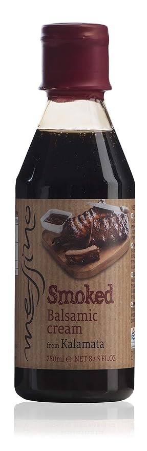 Messino Smoked Balsamic Vinegar Glaze imported from Greece, 250ml