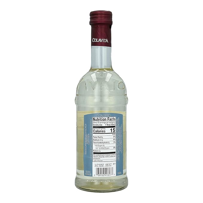 Colavita Balsamic Vinegar - Classic White Balsamic Vinegar, 17 Fl Oz