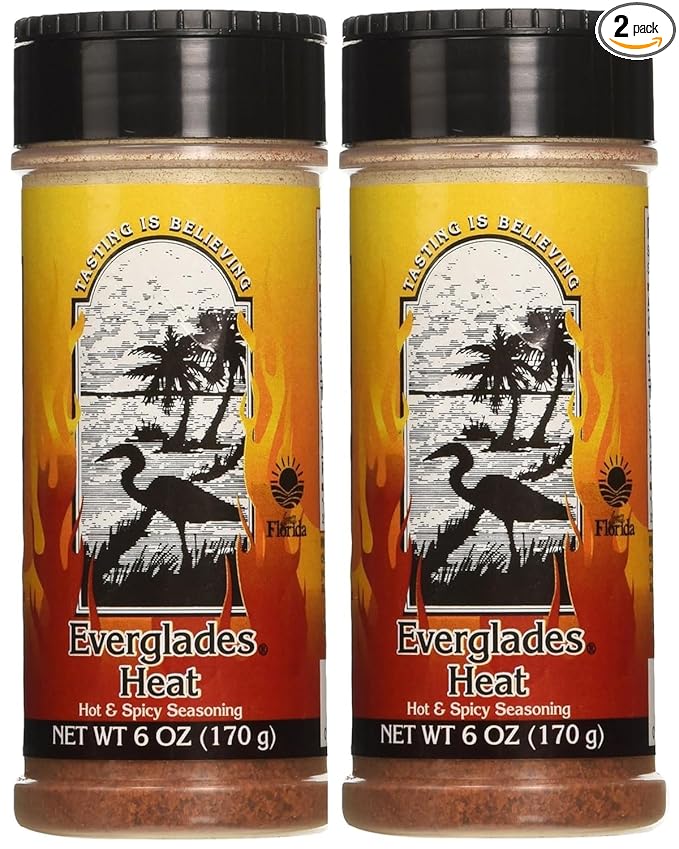 Everglades Heat Seasoning Hot and Spicy, 6 oz - Pack of 2