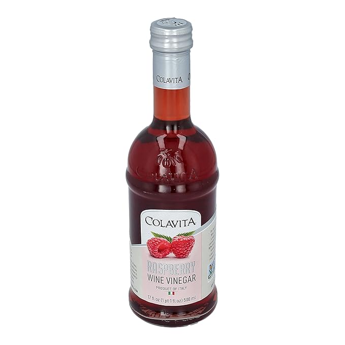 Colavita Raspberry Red Wine Vinegar, Special, 17 Fl Oz (Pack of 2)