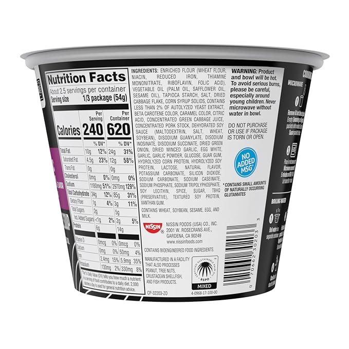 Top Ramen Hot Pot Fusions Japanese Garlic Tonkotsu Pork, 4.8 Ounce (Pack of 6)