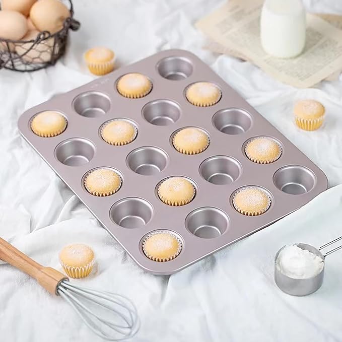 1000-Count White Mini Cupcake Liners Small Muffin Liners No Smell Premium Greaseproof Paper Cupcake Wrappers Baking Cups (1.35 Inch Bottom Dia.)