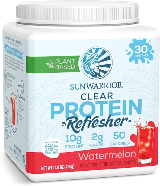 Sunwarrior Clear Protein Powder Plant-Based Water Mix, Vegan and Refreshing Protein and Hydration
