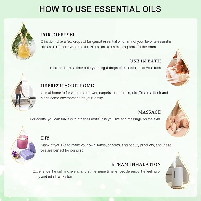 Peppermint Essential Oil 118 ml Pure Peppermint Oil with Glass Dropper, Great for Aromatherapy, Diffuser, Soap Candle Making - 4Fl. Oz