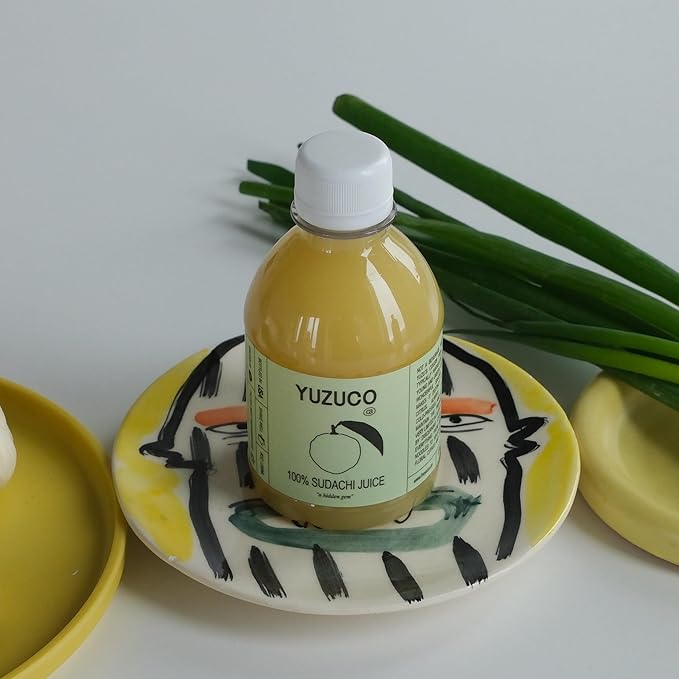YUZUCO - 100% Cold-Pressed Juice - 8oz Premium Sudachi Juice from Japan - Bottled in California