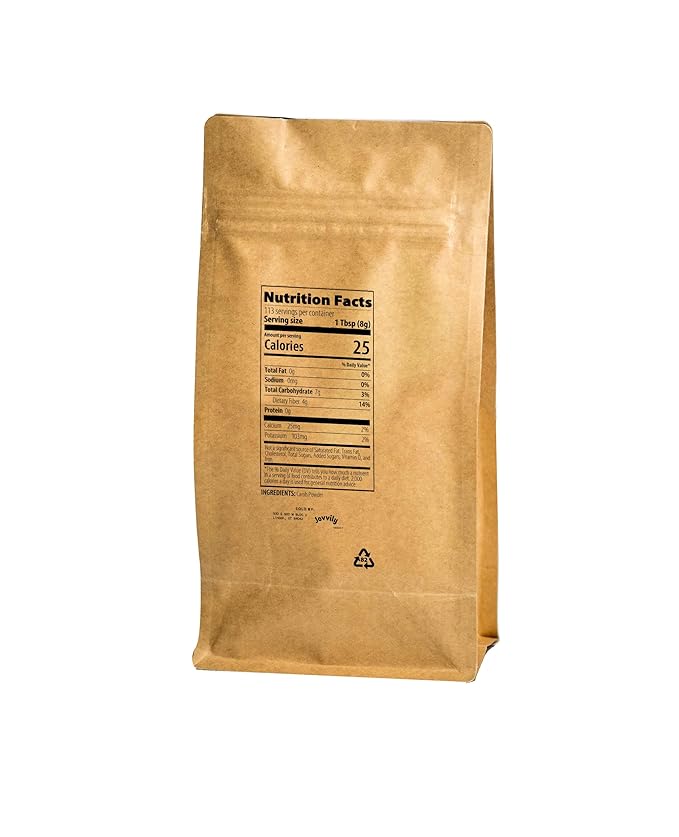 Jovvily Carob Powder - 2 lb - Milkshakes - Smoothies - Baked Goods