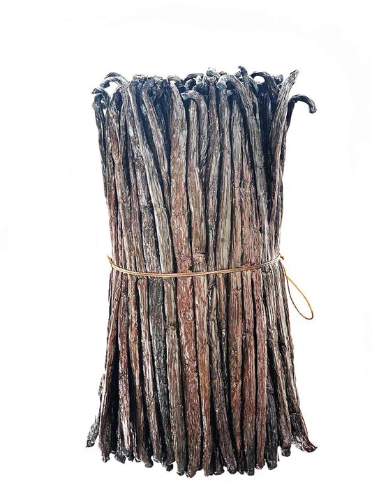 20 Organic Madagascar Vanilla Beans Grade A/B. Certified USDA Organic for Extract and Everything Vanilla| 5"-7" Bulk Fresh Whole NON-GMO Bourbon Pods by FITNCLEAN VANILLA.
