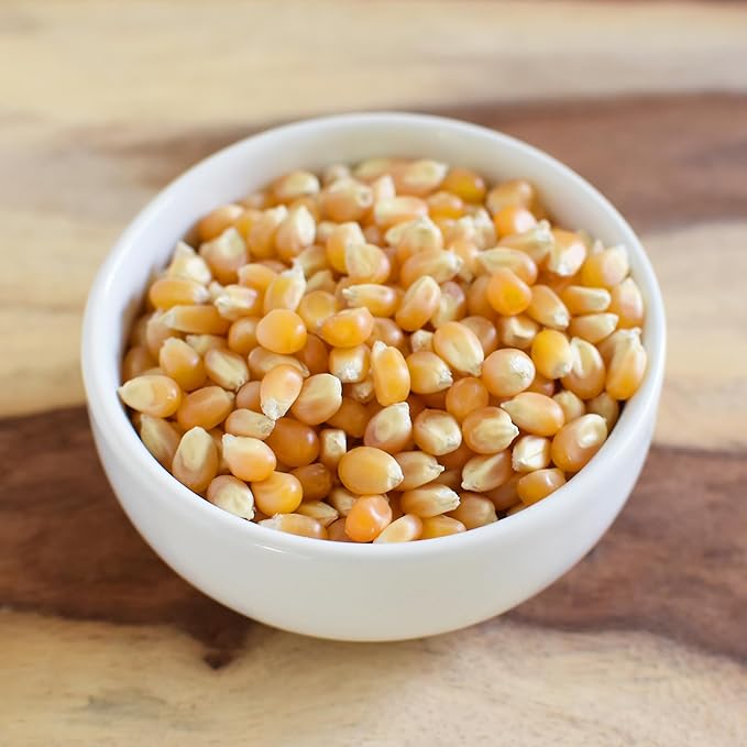 Anthony's Organic Yellow Popcorn Kernels, 3 lb, UnPopped, Gluten Free, Non GMO