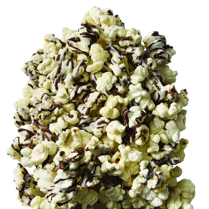 Popcorn Indiana Black & White Chocolate Drizzle (10 Count - 1.0 Oz Each)