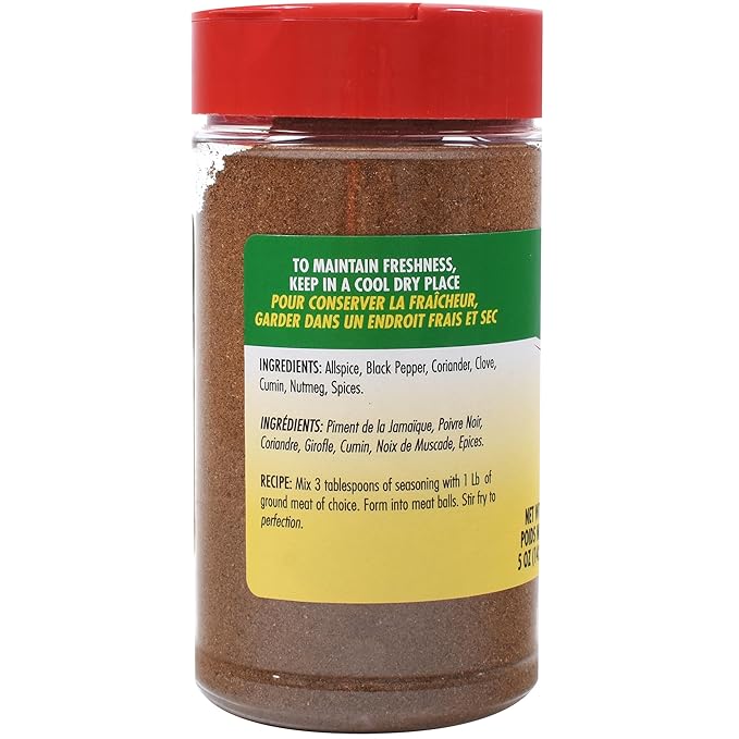 Sadaf Seasoning 7 spices - Lebanese Blend of Spices - Baharat spices - Seven Spice Blend from the Middle East Lebanese Style - 7-Spice All Purpose Seasoning - 5 Oz (3 Pack)