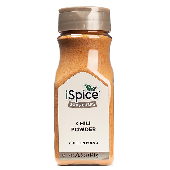 iSpice PREMIUM CHILI POWDER| Pure and Fresh |Essential Kitchen Spice| 5oz (141g)