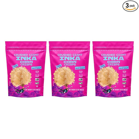 Inka Corn Crushed Corn Original, 3.5 Oz (Pack of 3)