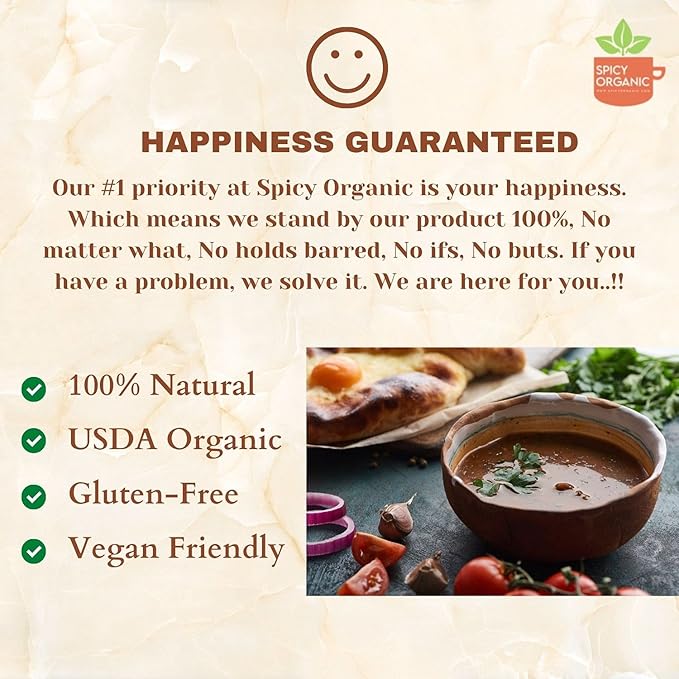 SPICY ORGANIC Onion Powder ??16 oz. ??Certified USDA Organic - Non-GMO - White Onion Powder Seasoning for Dressings, Dips, Casseroles, Meat, Poultry, Baking, Sauces, Gravies, and Flavoring for Snacks