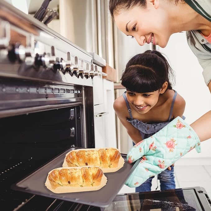 200 Pcs Baking PAPER Loaf Pan Liners for Baking Bread Non-Stick Pre Formed Parchment Paper for Bread Pan, Ideal Disposable Loaf Liners for Toast, Cakes, Banana Breads