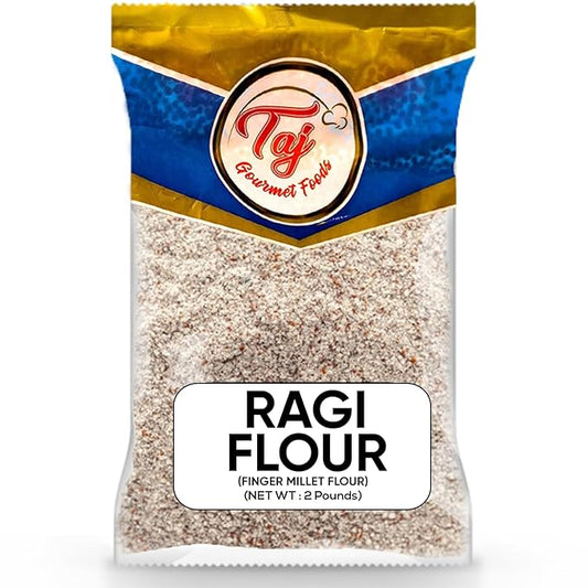 TAJ Ragi Flour, Finger Millet Flour, 2 Pounds