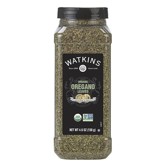 Watkins Gourmet Spice, Organic Oregano, Bulk Food Service Size, 4.6 oz (Pack of 1)