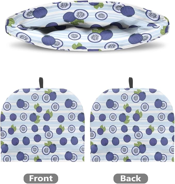 Blueberry Print Tea Pot Cover Teapots Cosy Insulated Tea Cozies Home Kitchen Decoration Teapot Dust Cover Warming Tea Kettle Quilt Creative Gifts for Party