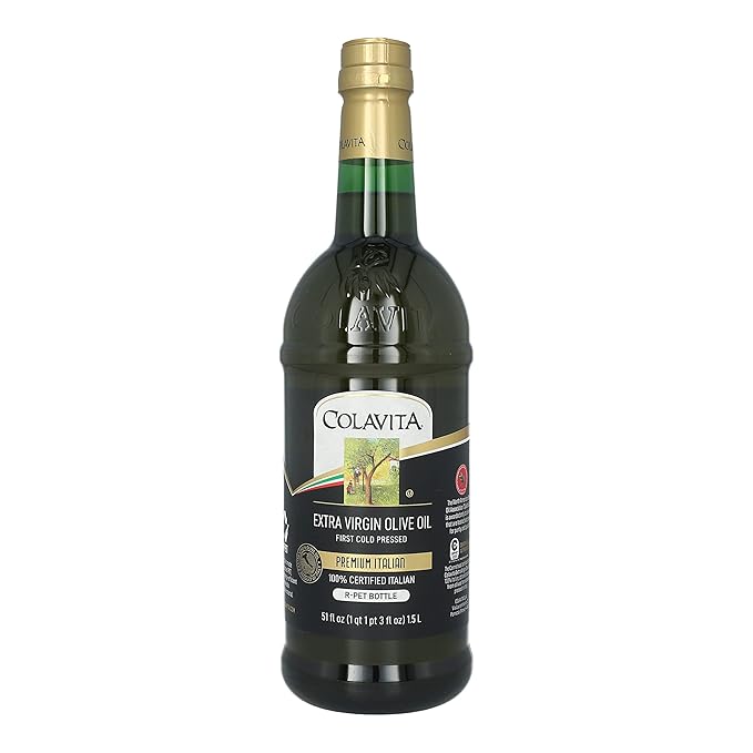 Colavita Premium Italian Extra Virgin Olive Oil, 51 Fl Oz, 1.5L RPET Plastic