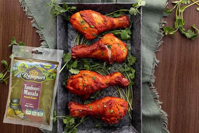 Rajapuri Mixed Spices | Tandoori Masala - 85g / 3 Ounce - Perfect for Chicken Tikka and Lamb