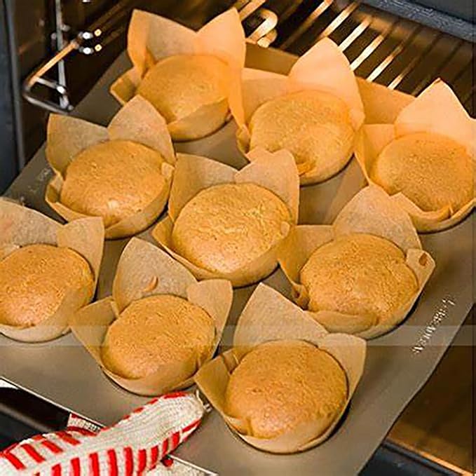 500 PCS Precut Parchment Paper Squares for Baking Cookies, Unbleached Nonstick Wax Paper Sheets for Separating Beef Patties, Freezing Hamburgers. (6x6 Inch)
