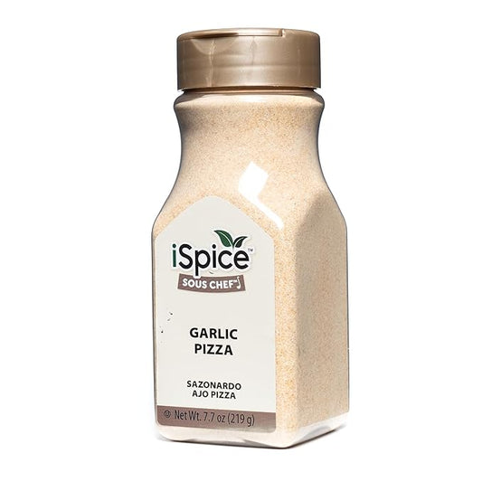 iSpice GARLIC PIZZA SEASONING | Pizza and Pasta Magic Seasoning Blend | Kosher Certificated | 7.7oz (219g