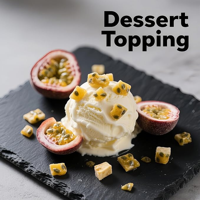 Premium Freeze-Dried Passion Fruit 7oz (199g) - 100%, No Sugar Added | for Tea, Smoothies, Baking & Cocktails