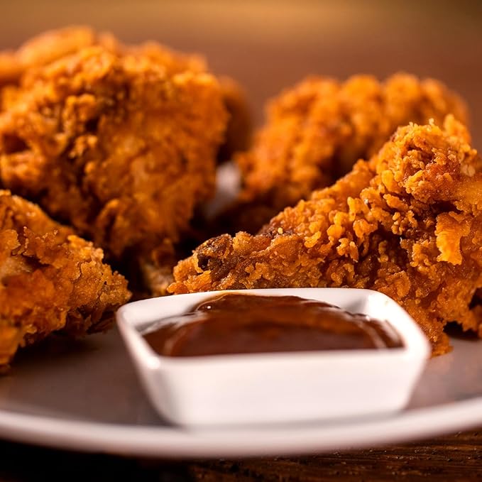 Calhoun Bend Mill Nashville Hot Style Crispy Fry Mix | Spicy Southern Seasoning for Perfect Hot Chicken Tenders and Sandwiches | Fiery Flavor | Ideal for Air Fryer or Deep Fryer - 8 Oz (Pack of 1)