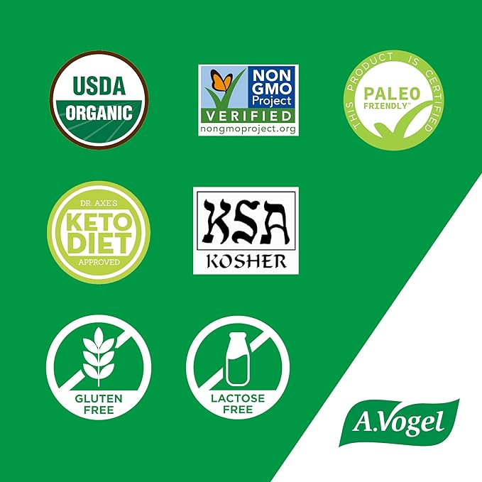 A. Vogel Herbamare Seasoned Sea Salt - USDA Organic - Seasoning Salt Infused with 12 Herbs - 33% Less Sodium - Non-GMO - Gluten Free - Kosher - 4.4 oz