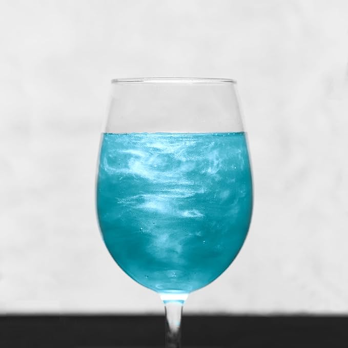 Luster Dust - Teal (4g 1x Jar) | Edible Vegan Dust & Paint for Cake Decorating, Ice Cream, Desserts, Cocktails and Beverages by Bakell