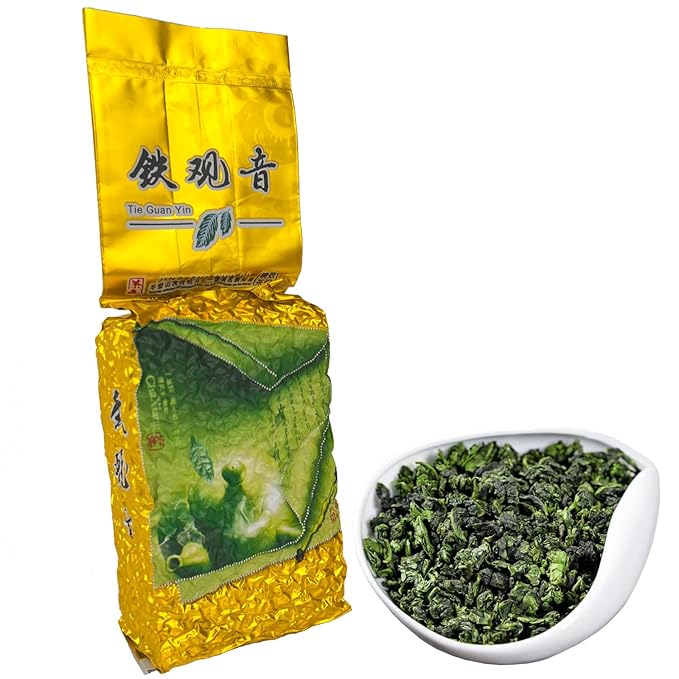 MOORCHOCO TieGuanYin Oolong Tea Loose Leaf, Iron Goddess of Mercy, 8.81 oz-250g, From Anxi Fujian (?ê³?­†??50g)