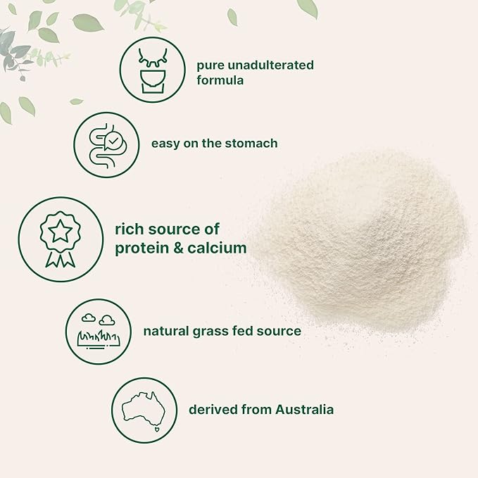 Micro Ingredients Goat Milk Powder, 2 Lb | Grass-Fed Australian Source | Pure, Easily Digested Formula | High in Protein, Calcium & Probiotics | Non-GMO, Gluten-Free, Pet Friendly