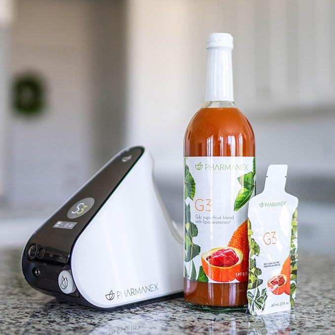 Nu Skin G3 Juice | 25 Fl Oz | 1 Pack | Antioxidant Superfruit Blend With Gâc, Cili, & Siberian Pineapple | Supports Energy, Eye & Skin Vitality | Nutrient-Rich Wellness Beverage