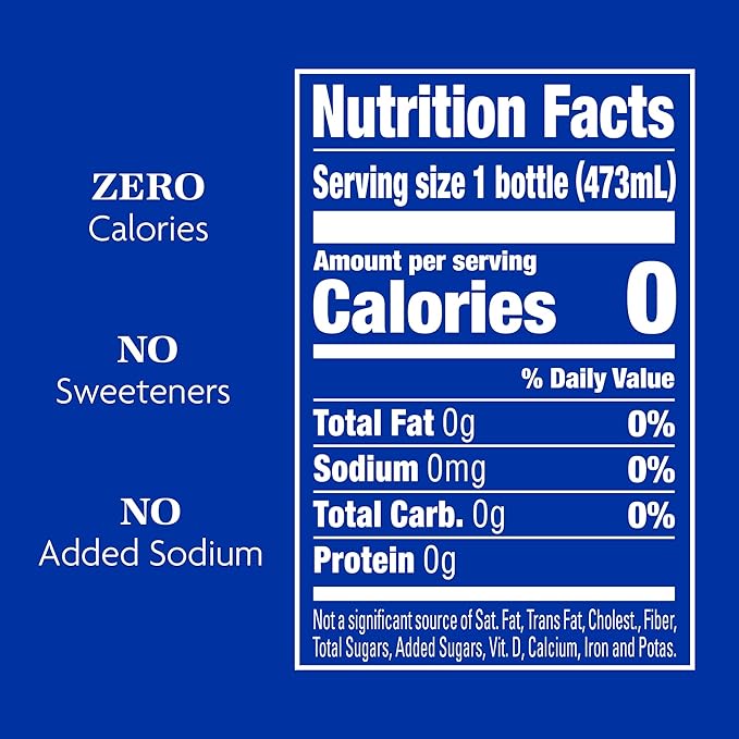 Saratoga Spring Water Bottles, 12 Pack - Still Bottled Water with Naturally Occurring Minerals - Recycled PET Plastic Bottles - 16 Fl Oz