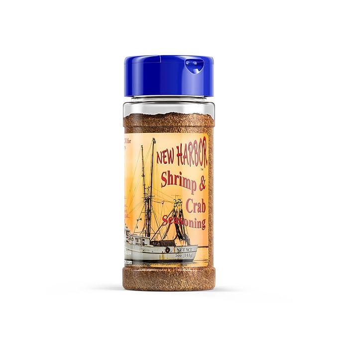 New Harbor Seasoning - Shrimp & Crab | All Natural Seasoning | Perfect for Seafood Boils | Made in America |