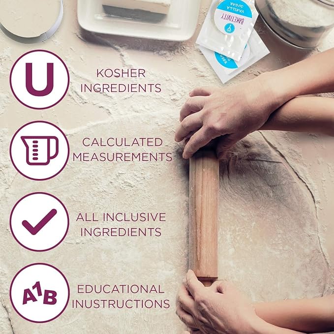 BAKETIVITY Kids Baking DIY Activity Kit - Bake Delicious Healthy Gluten Free Granola Bars with Pre-Measured Ingredients ??Best Gift Idea for Boys and Girls Ages 6-12