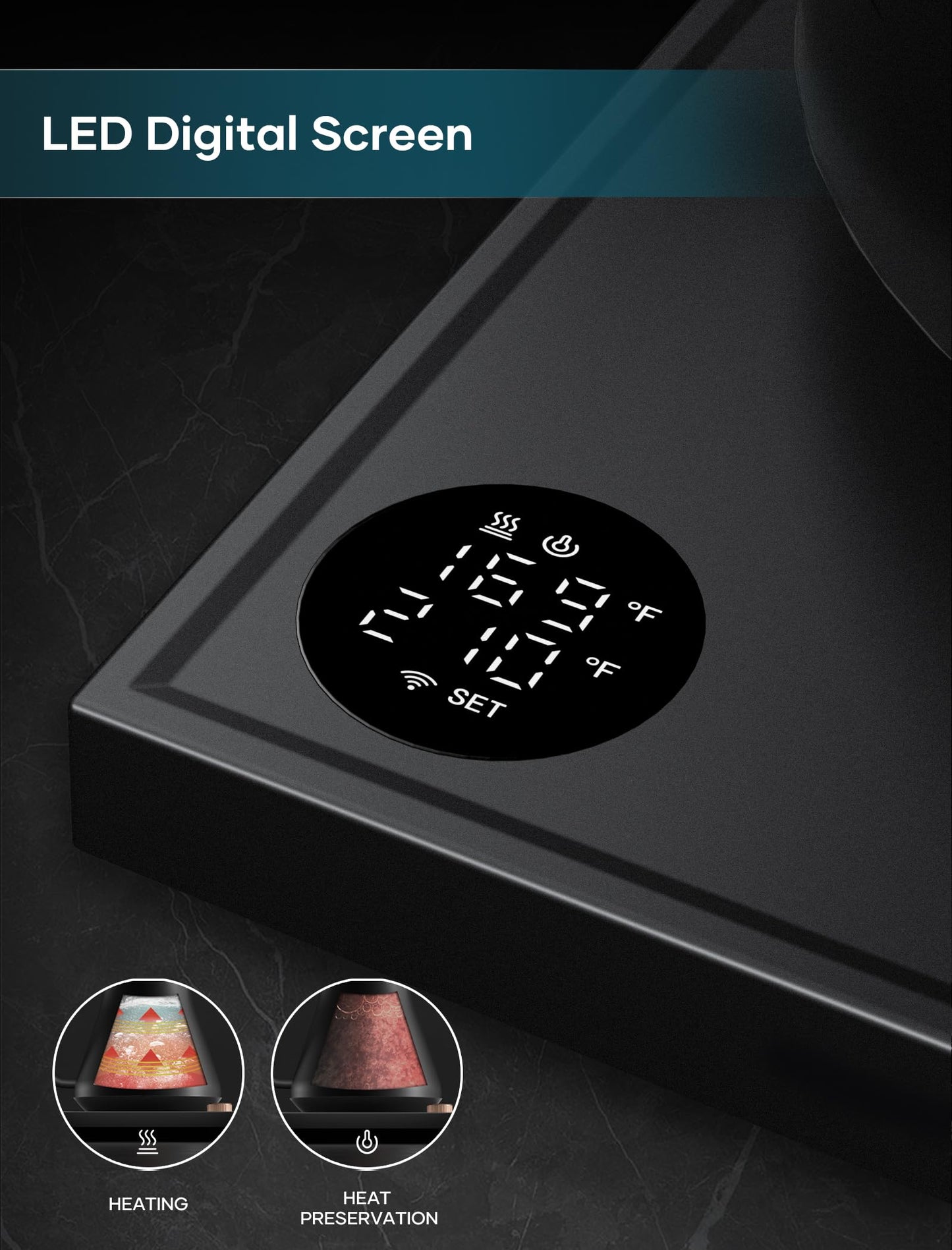 INTASTING Gooseneck Electric Kettle, Temperature Control