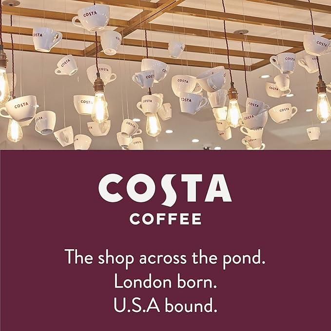 Costa Coffee Colombian Decaf Single Serve Pods - Single Origin - 10 ct Box