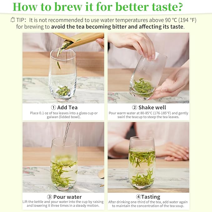 XIXICHA Longjing Tea New Tea Grade AAA Dragon Well Green Tea Loose Leaf Hangzhou Dragonwell Chinese Green Tea Fresh Bean Aroma 榕쇾?????š¤???롥뎺榕쇾????¹뤆 4.23oz/120g