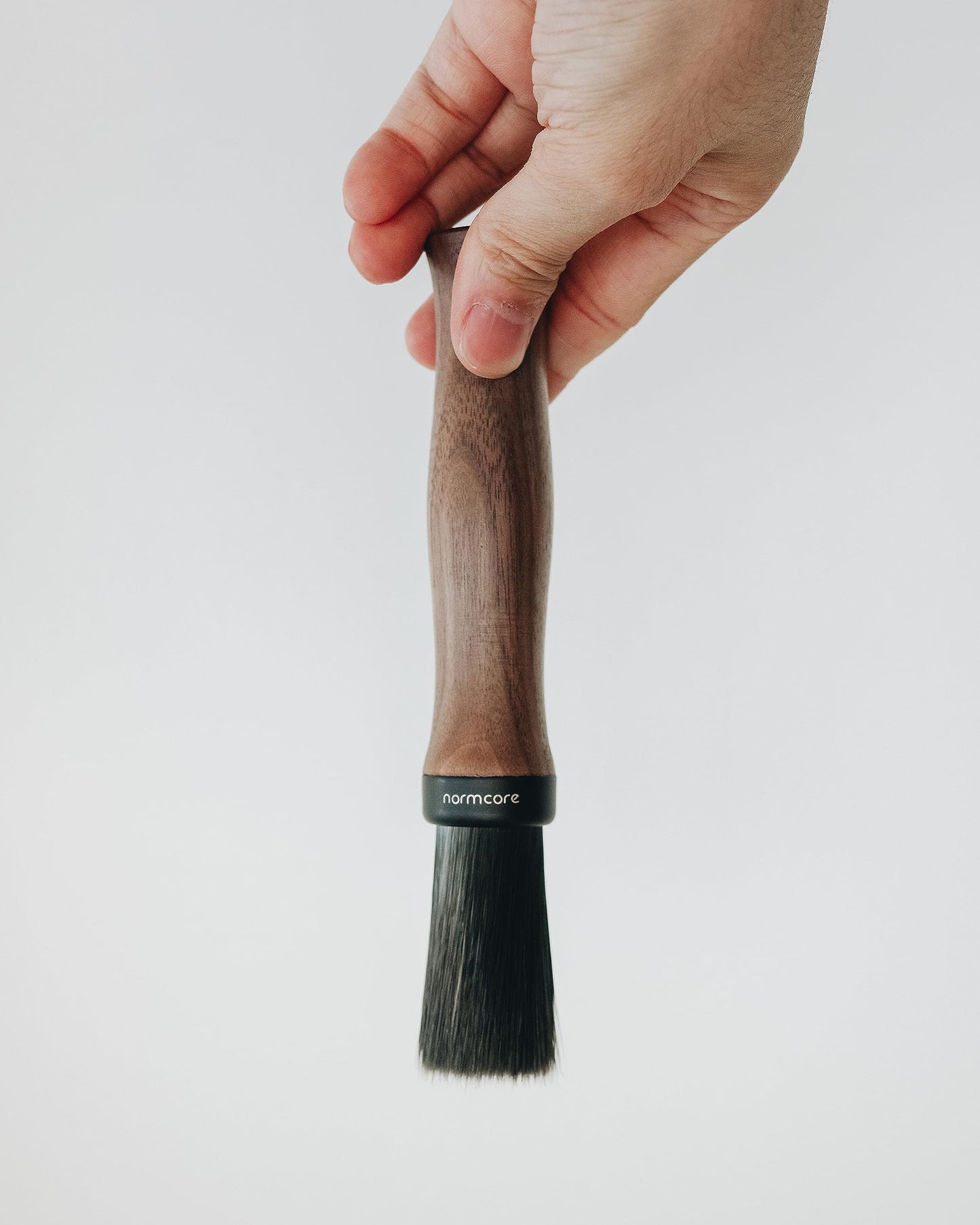 Normcore Barista Brush - Coffee Cleaning Brush - Genuine American Walnut Wood Handle Espresso Brush