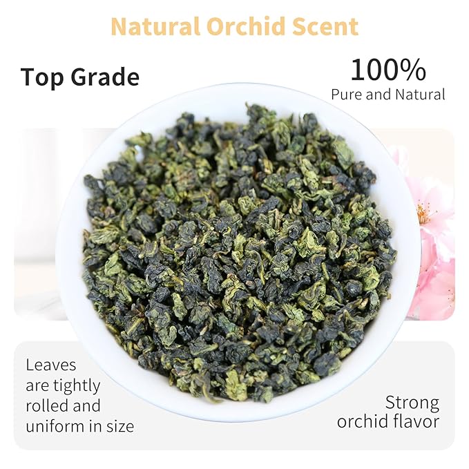 XIXICHA Anxi Tie Guan Yin Oolong Tea Tieguanyin Tea Iron Goddess Oolong Tea Long Lasting Orchid Fragrance Premium Chinese tea High Mountain oolong Tea Grade AAA 若됪ë²?ê³?­†??役볣ì¬??5.29oz/150g