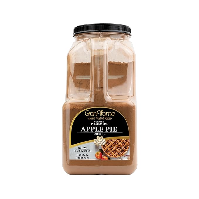 GranAroma Apple Pie Spice Blend, Aromatic & Warm, Flavorful Seasoning Mix, Baking & Cooking (72 Ounce)