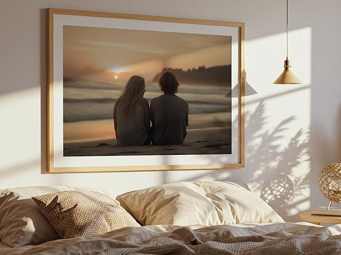 Custom Portrait Poster Print ??Personalized Photo or Artwork on Premium Paper ??High-Resolution Wall Art Gift for Family, Pets, or Couples ??Ships from USA (Unframed)