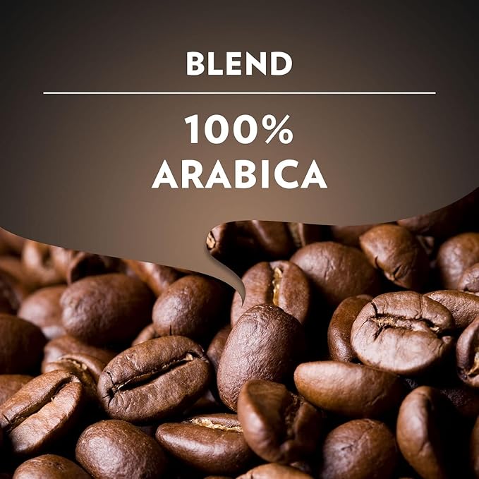 Lavazza Espresso Ground Coffee, Medium Roast, 100% Arabica, 8 oz Tin (Pack of 6)