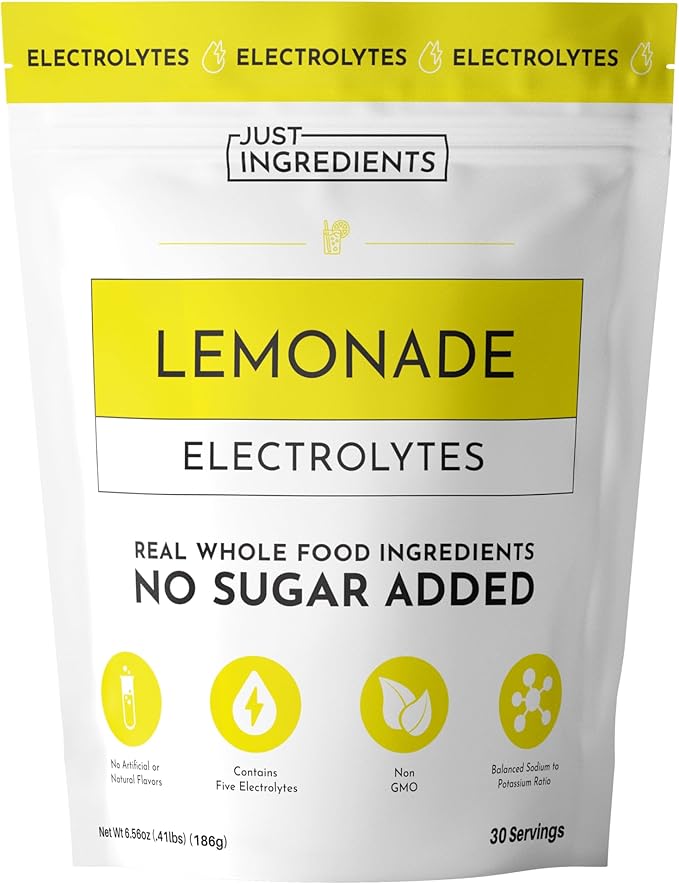 Lemonade Electrolytes ??30?‘Serving Hydration Drink Mix with Coconut Water, Sea Salt, and Trace Minerals ??Supports Hydration, Recovery, and Electrolyte Balance*