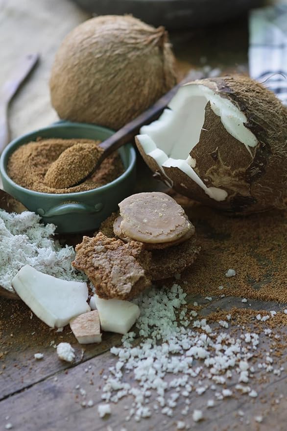 Big Tree Farms Organic Brown Coconut Sugar - Coconut Palm Sugar, Unrefined, Fine Crystals, Cane Sugar Replacement, Coconut Blossom Nectar, Vegan, Perfect for Baking - 2 Pound (Pack of 1)