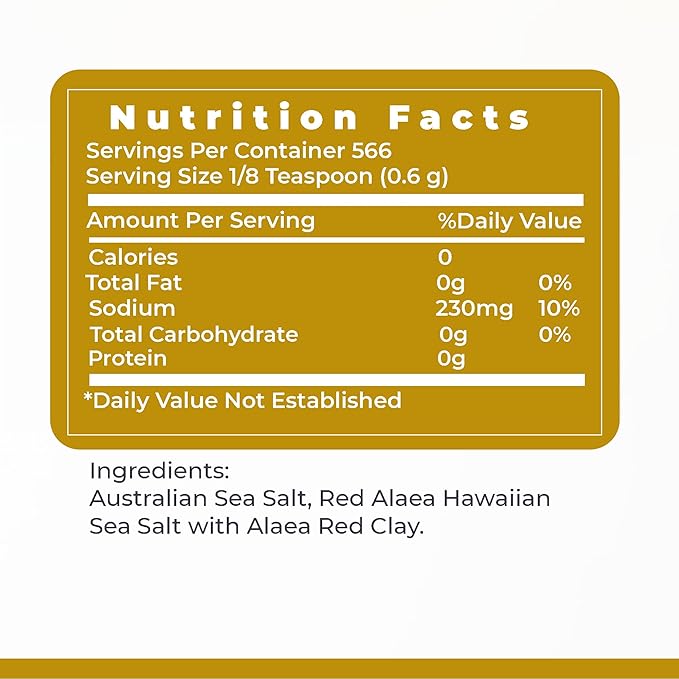 Premier Research Labs Pink Salt ??Hawaiian Red Alaea Sea Salt Blend for Food, Cooking, and Eating ??Flaky, Unrefined, and Additive-Free, 12 oz