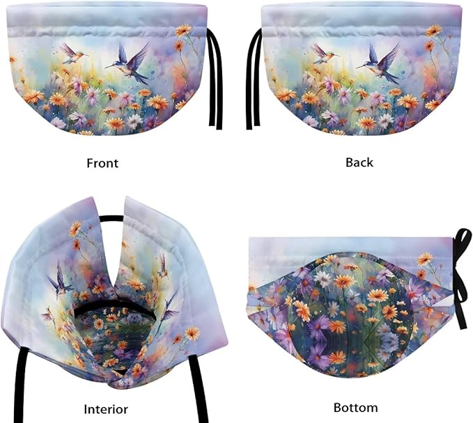 Hummingbird Tea Cozy for Teapot Insulated Flower Teapot Cozy Tea Cosy for Teapot Dust Protector Home Kitchen Decor