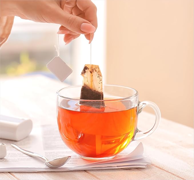 Pansari English Breakfast Tea ??100 Premium Tea Bags Classic Black Tea Blend With Darjeeling Rich Flavour & Medium Strength Perfect Morning Brew 50G Pack